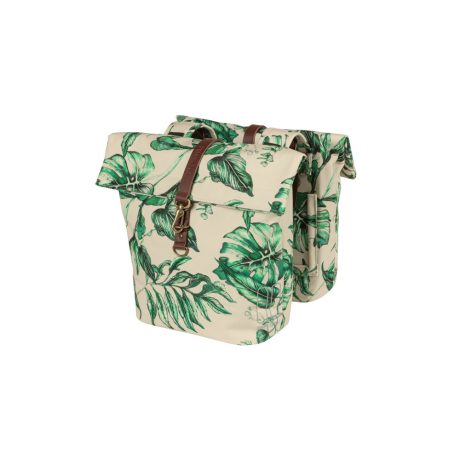Basil Ever-Green Double Bag dupla táska/csomagtartótáska