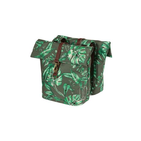 Basil Ever-Green Double Bag dupla táska/csomagtartótáska