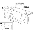 PRO Discover Saddlebag nyeregtáska