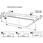 PRO Discover Frame Bag váztáska