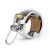 Knog Oi Luxe Silver Small kerékpár csengő