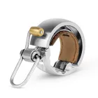 Knog Oi Luxe Silver Small kerékpár csengő