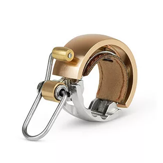 Knog Oi Luxe Brass Small kerékpár csengő