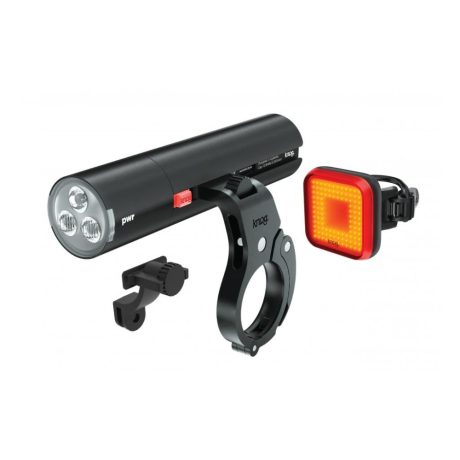 Knog PWR Road 700+Blinder Square Rear&PWR Mount kerékpár lámpa szett