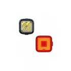 Knog PWR Road 700+Blinder Square Rear&PWR Mount kerékpár lámpa szett