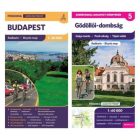 Frigoria Gödöllői-dombság kerékpáros térkép + Budapest kerékpáros térkép