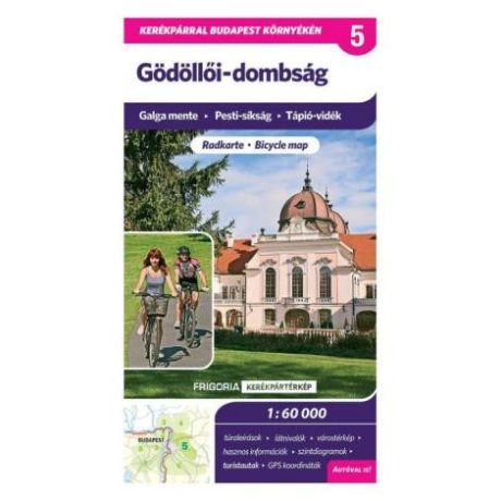 Frigoria Gödöllői-dombság kerékpáros térkép