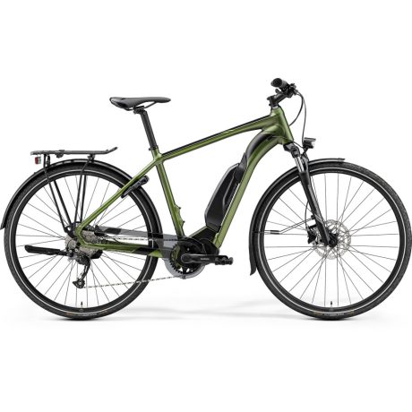 Merida eSpresso 300 SE EQ 504Wh city e-bike - SELYEM KÖDZÖLD(FEKETE)