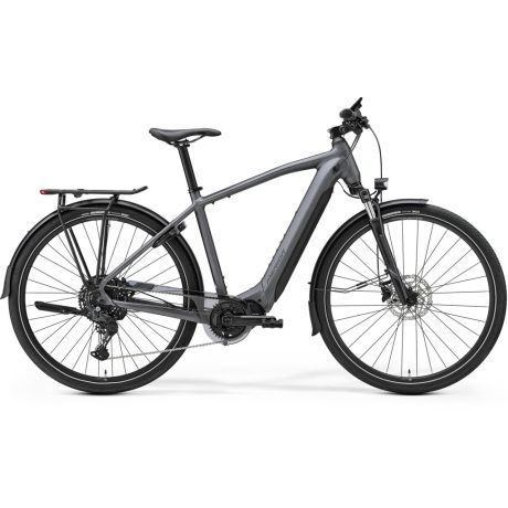Merida eSPRESSO 500 EQ IV1 E-Bikes Trekking/City MATT SÖTÉTEZÜST(FEKETE) L