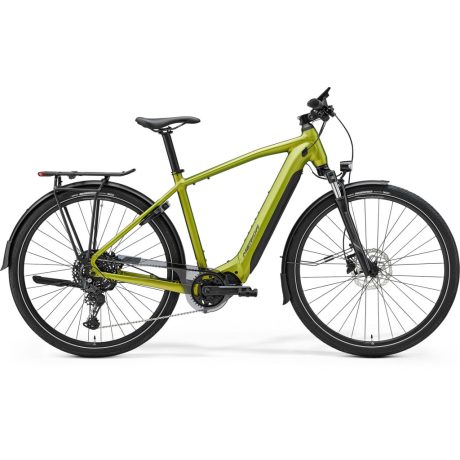 Merida eSPRESSO 500 EQ IV1 E-Bikes Trekking/City MATT ZÖLD(FEKETE) L