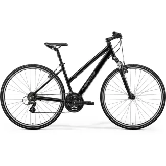  Merida Crossway 10-V SE I1 Cross trekking kerékpár - FEKETE(EZÜST)