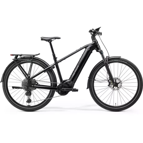 Merida eFLOAT TK 600 EQ II1 E-Bikes Trekking/City METÁLFEKETE(FEGYVERSZÜRKE) L
