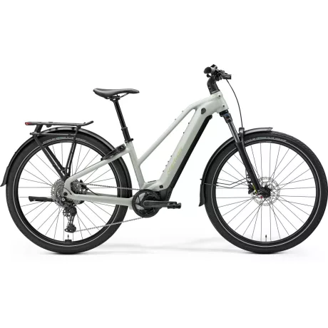 Merida eFloat TK 500 EQ II1 női városi e-bike - SELYEM MOHASZÜRKE(ZÖLD)
