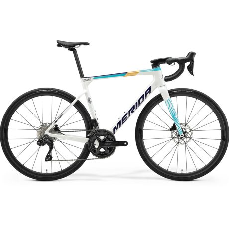 Merida Scultura 6000 V3 országúti kerékpár - GYÖNGYFEHÉR(KÉK-TEAM)