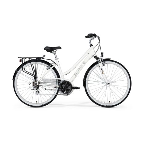 M-bike T-Bike 9.1 női 28" túratrekking kerékpár - selyem fehér/világos kék