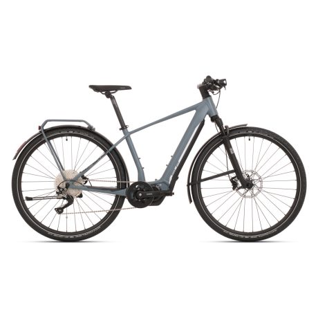 Superior eXR 6090 Touring cross trekking e-bike - matt szürke/ezüst/fekete