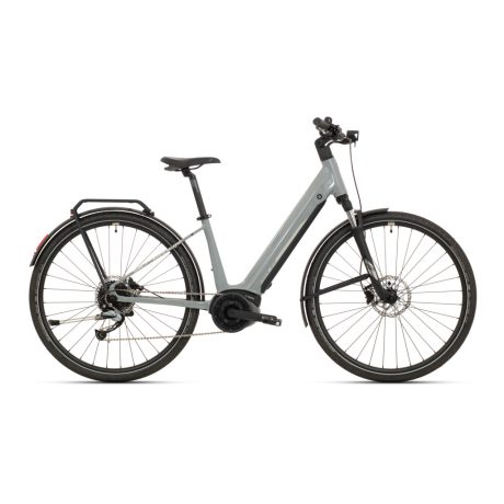 Superior eXR 6050 BLS Touring női cross trekking e-bike - fényes szürke-króm ezüst