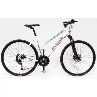   Csepel Woodlands Cross 2.1 27sp női cross trekking kerékpár - fehér