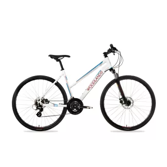   Csepel Woodlands Cross 1.1 21sp női cross trekking kerékpár - fehér