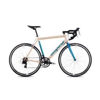 Csepel Torpedal országúti kerékpár - matt homok/türkiz