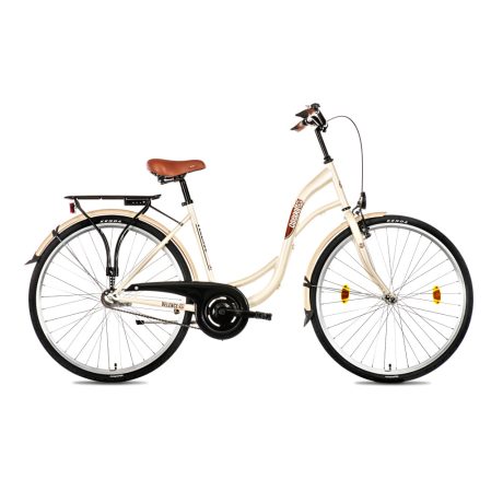 Csepel Velence 28" GR városi kerékpár - krémfehér