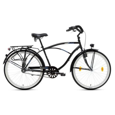 Csepel Cruiser 26/18" Neo GR cruiser kerékpár - fekete