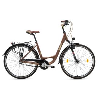 Csepel Signo 28" N3 női városi kerékpár - barna