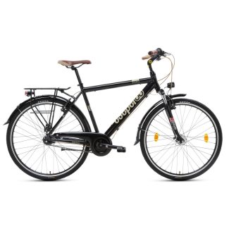 Csepel Signo 28" N7 városi kerékpár - fekete