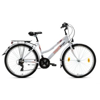 Csepel Ranger 26" 21sp női városi kerékpár - fehér