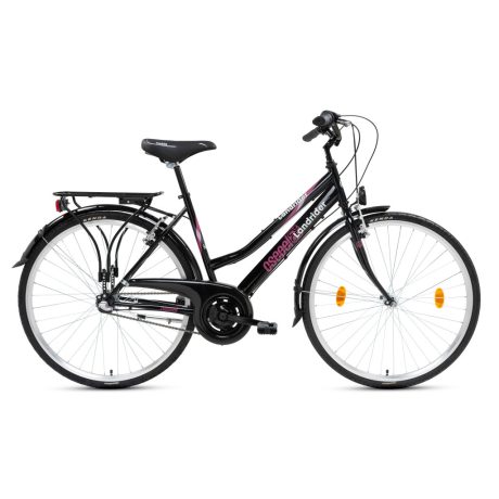 Csepel Landrider 28/19" női N3 túratrekking kerékpár - fekete
