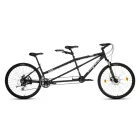 Csepel Tandem 24sp Alu tandem kerékpár - fekete