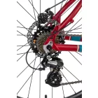 Csepel Woodlands Pro 1.1 21sp 27,5" MTB kerékpár - matt bordó
