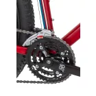 Csepel Woodlands Pro 2.1 27sp 27,5" MTB kerékpár - matt bordó