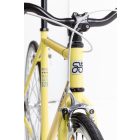 Csepel Royal 3* 28" Fixi SingleSpeed kerékpár - sárga