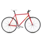 Csepel Royal 3* 28" Fixi SingleSpeed kerékpár - piros