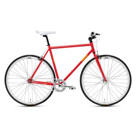 Csepel Royal 3* 28" Fixi SingleSpeed kerékpár - piros