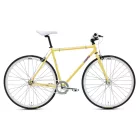 Csepel Royal 3* 28" Fixi SingleSpeed kerékpár - sárga