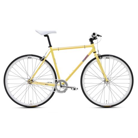 Csepel Royal 3* 28" Fixi SingleSpeed kerékpár - sárga