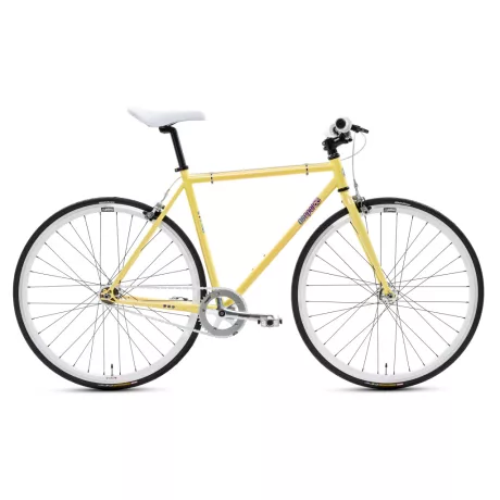 Csepel Royal 3* 28" Fixi SingleSpeed kerékpár - sárga