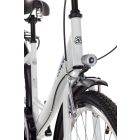 Csepel Budapest A 26/17" N3 városi kerékpár - fehér