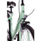 Csepel Budapest A 26/17" N3 városi kerékpár - halványzöld