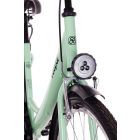 Csepel Budapest A 28/17" GR városi kerékpár - halványzöld