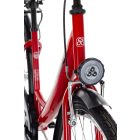 Csepel Budapest Városi Kerékpár-Városi kerékpár piros