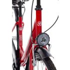 Csepel Budapest Városi Kerékpár-Városi kerékpár piros