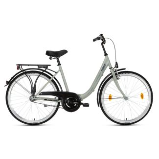   Csepel Budapest B 26/18" GR városi kerékpár - normál szürke