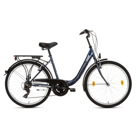 Csepel Budapest Városi Kerékpár-Városi kerékpár sötét kék