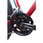 Csepel Woodlands pro -MTB matt bordó