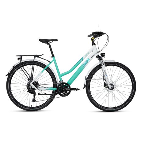 Csepel Traction 300 női -Túratrekking kerékpár türkiz