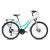 Csepel Traction 200 női -Túratrekking kerékpár matt fehér-türkiz