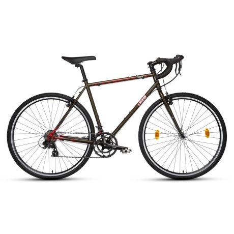 Csepel Rapid 3* 28" gravel kerékpár - metál barna